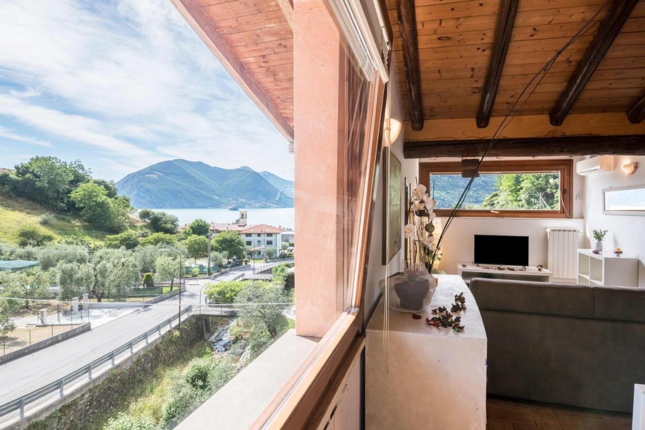Mansarda Con Vista Lago Sulzano Esterno foto